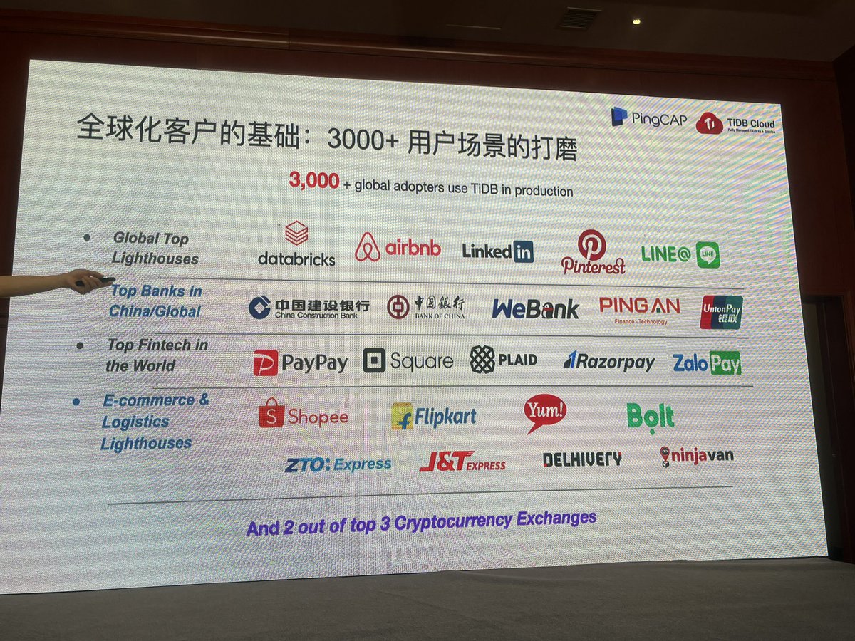 It is good to see many open source companies to share the experience in QCon China.