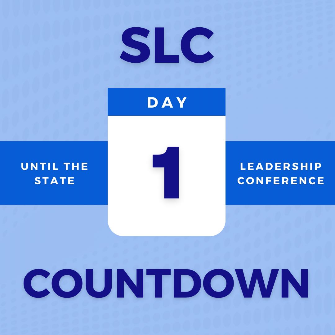 Only 1 day left before Missouri SLC! We can’t wait to see you!