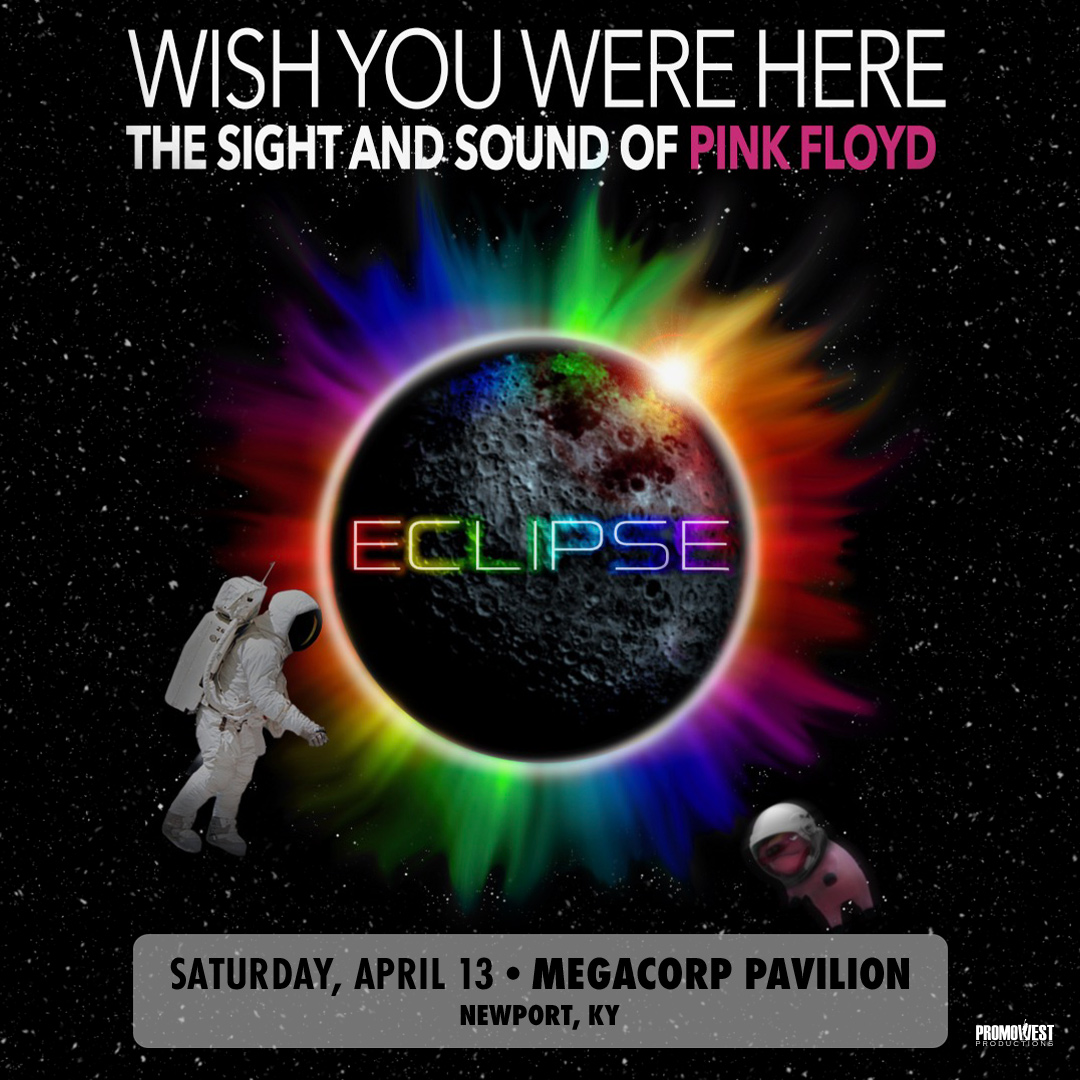 🌈 TONIGHT 🌈 🎶 Wish You Were Here - The Sight & Sound of Pink Floyd ⏰ Doors open at 7 🎫 axs.com/events/521706/… 📱 Please download your tickets to your phone using the AXS mobile app. 👜 Bag Policy & FAQ at promowestlive.com