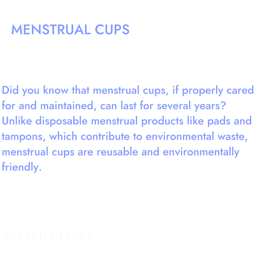 Imagine never buying a pad or tampon again! Menstrual cups are a game-changer, lasting several years with proper care. 🌟 Would you consider making the switch? bodyjoys.co.uk/collections/me…