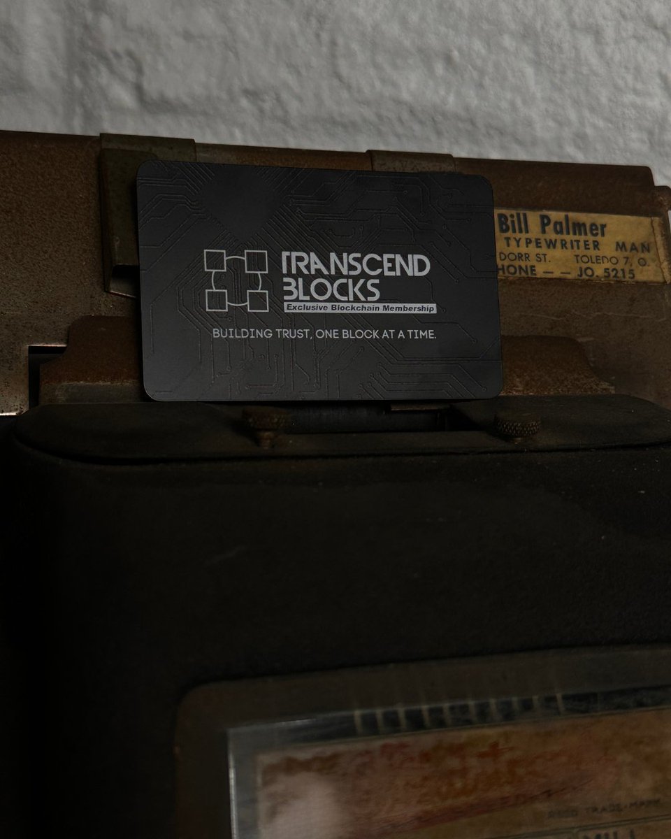 AU1BC's tweet image. Our TranscendBlocks Membership is your key to unlocking and understanding the potential of Blockchain and Ai technology. With access to over 150 projects, our insights guide your path. Become a member today and start navigating the future with ease.
#TranscendBlocks #Membership