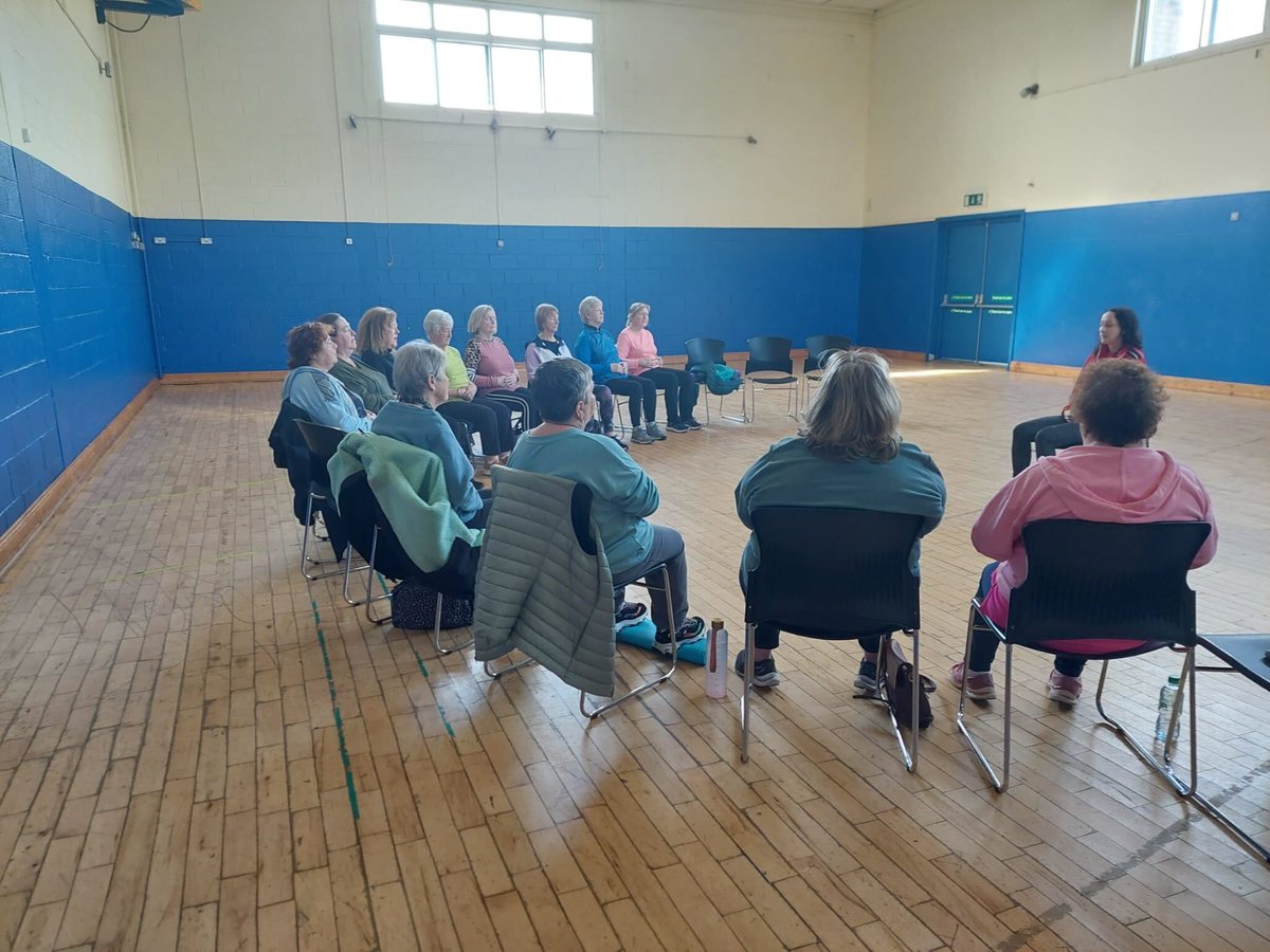 Second group of Movement and Mindfulness in @StColmcillesGAA ! A six week chair yoga and mindfulness class focusing on stretching and breathing exercises! 🕐 Time 10.45 - 11.45 📍 Location: St Colmcilles GAA, Swords 🗓️ Day: Every Thursday Email: caitriona.geraghty@fingal.ie