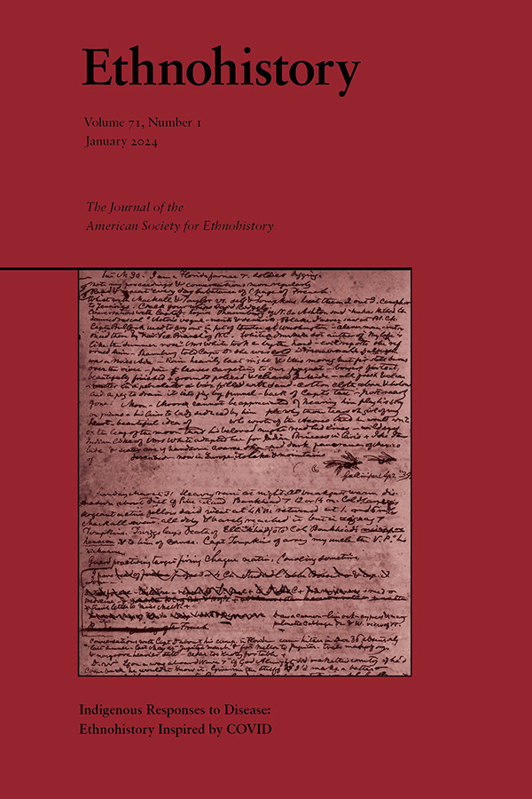 The #WeeklyRead is 'Smallpox and the Choctaw Civil War' by Matthew J. Sparacio. The article appears in 'Indigenous Responses to Disease: Ethnohistory Inspired by COVID,' a recent special issue of Ethnohistory. Read if for free through May 31: ow.ly/MCe450RcFSW