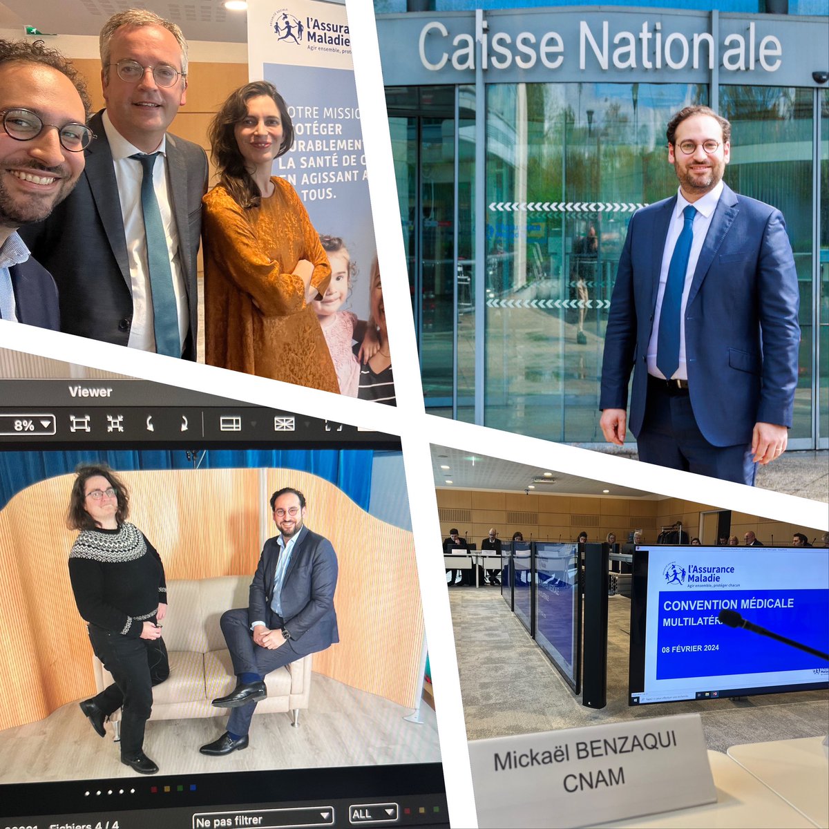 🎬 Clap de fin pour cette fabuleuse aventure professionnelle à la Caisse nationale de l’@Assur_Maladie ! De très belles rencontres et la fierté des projets portés. 🙏 🙏 @ThomasFatome et @MCazeneuve 🔜 @Sante_Gouv