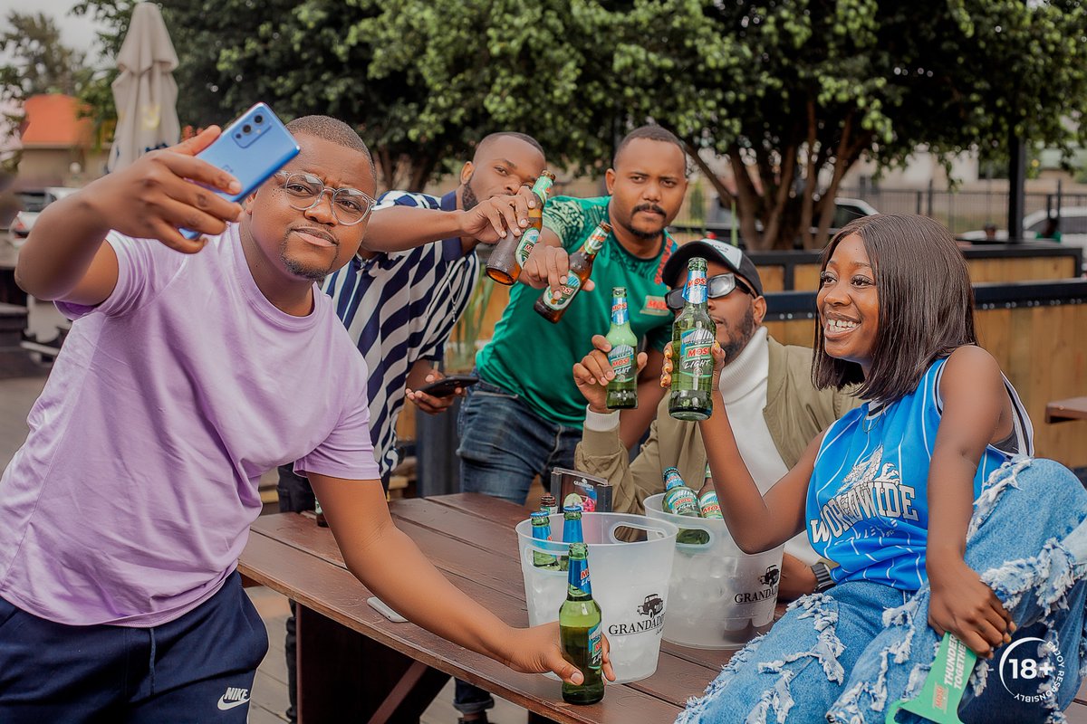 Getting the squad ready for Mosi DOT. Aka nika warm up tichayapo. 🍻

Have you secured your tickets yet?? 

#ThunderTogether