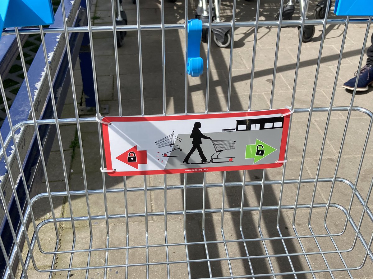 MJMVerstappen's tweet photo. #dtv Wat betekent dit? Het staat op de winkelwagentjes bij AH, @rocateq. https://t.co/CQM9OdobWY