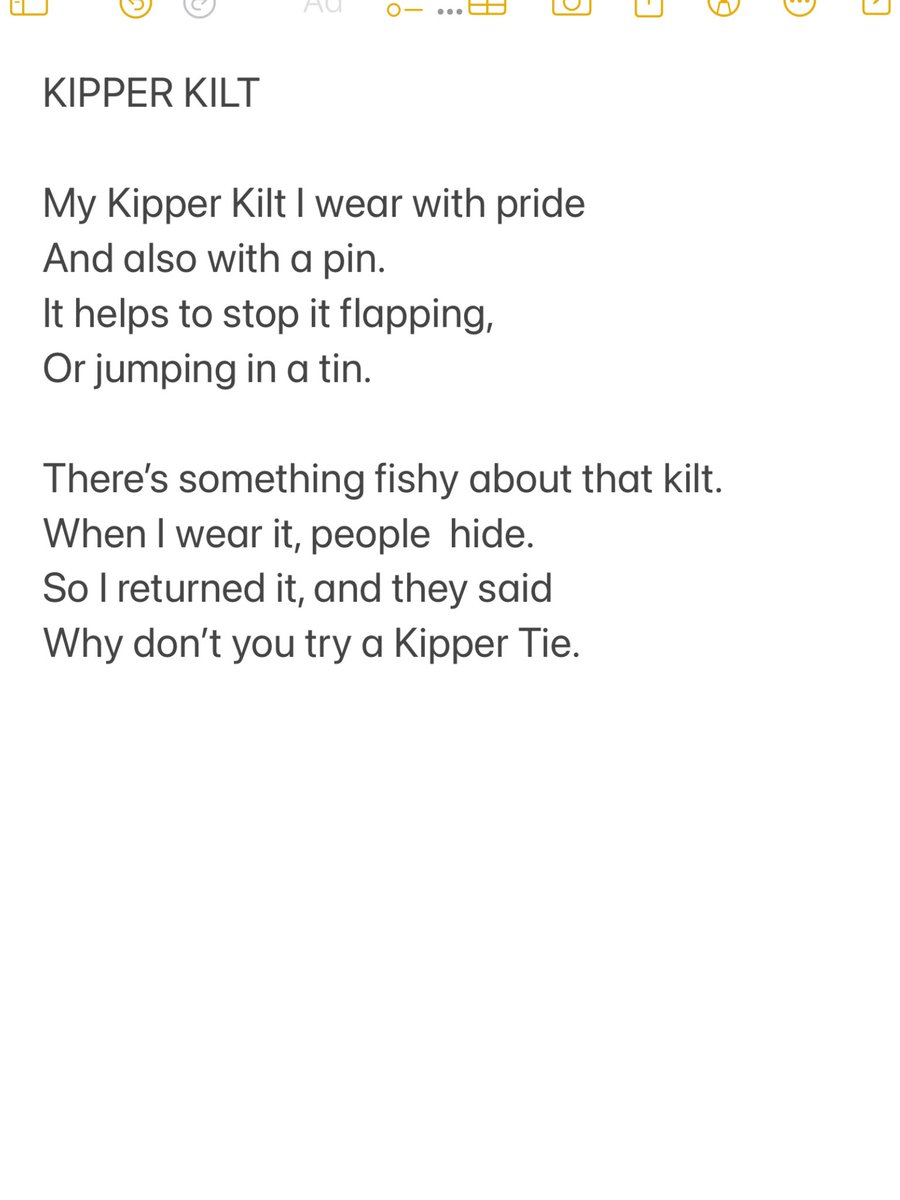 @CarlBurKids #FridayTrydayPrompt #ChildrensPoetry #Kippers @CarlBurKids