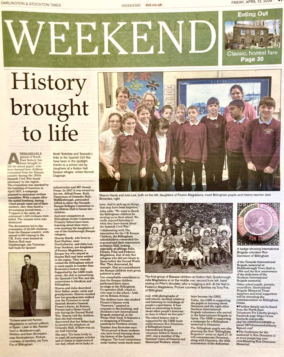 North West International Brigade Memorial Group tweet media