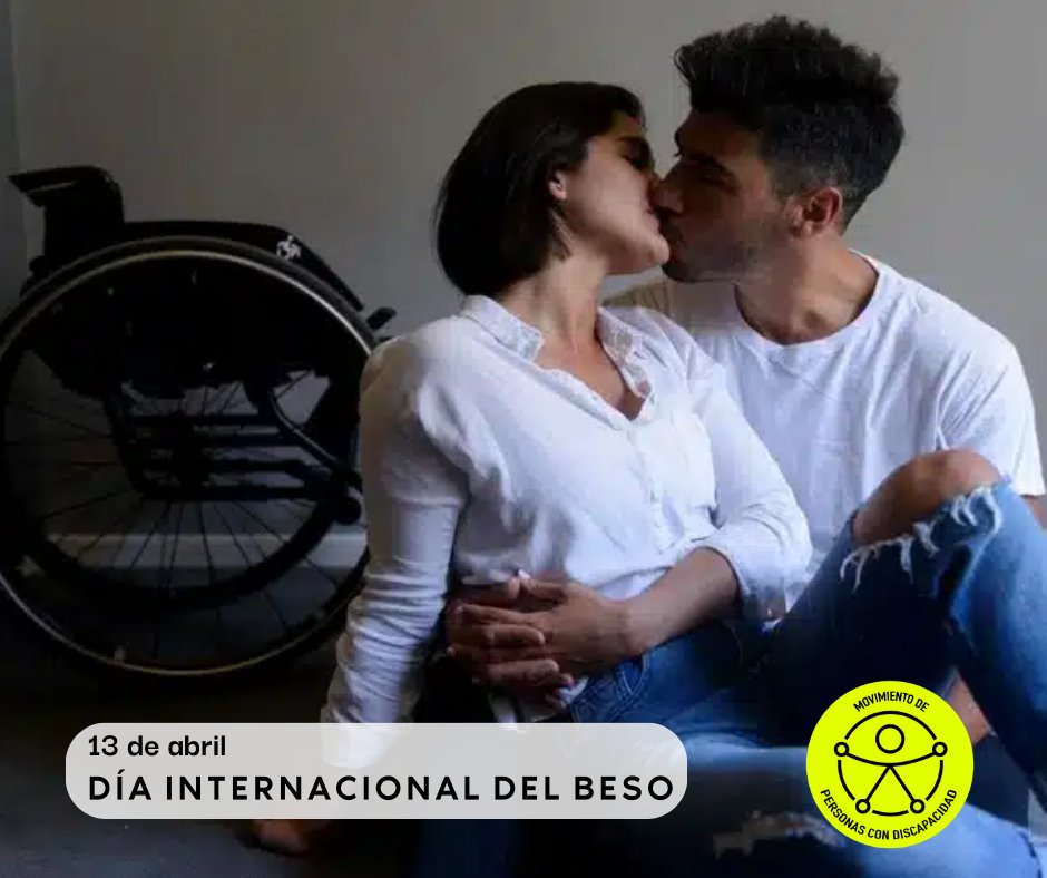 Las personas con discapacidad tenemos derecho a ejercer una sexualidad consensuada, placentera, libre, informada y responsable. 😘 ¡BESOS PARA TODOS! 😘 #orgulloydignidadpcd #MovimientoPCD