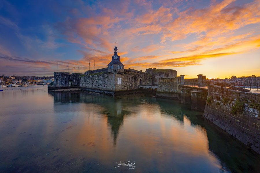 Concarneau au lever du soleil ☺️ #MagnifiqueFrance #magnifiquebretagne #france #bretagne #picoftheday #finistere