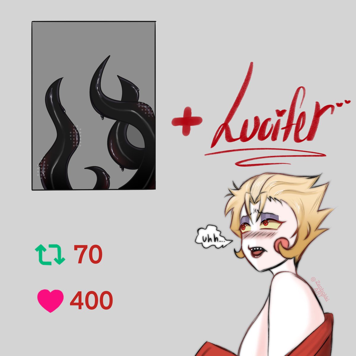 Will you help reach the goal?❤️‍🔥

#HazbinHotel #HazbinHotelLucifer #radioapple