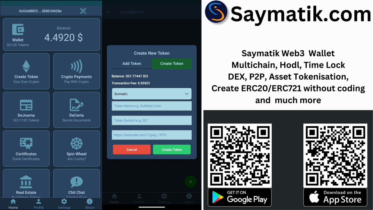 saymatik's tweet photo. Pengelolaan kripto Anda menjadi lebih mudah. #SaymatikWeb3Wallet menyediakan solusi penuh dan aman. π‘οΈπ° #ManajemenKripto #KebebasanFinansial #DompetKripto #KriptoCurrency https://t.co/aMvghkuIRL