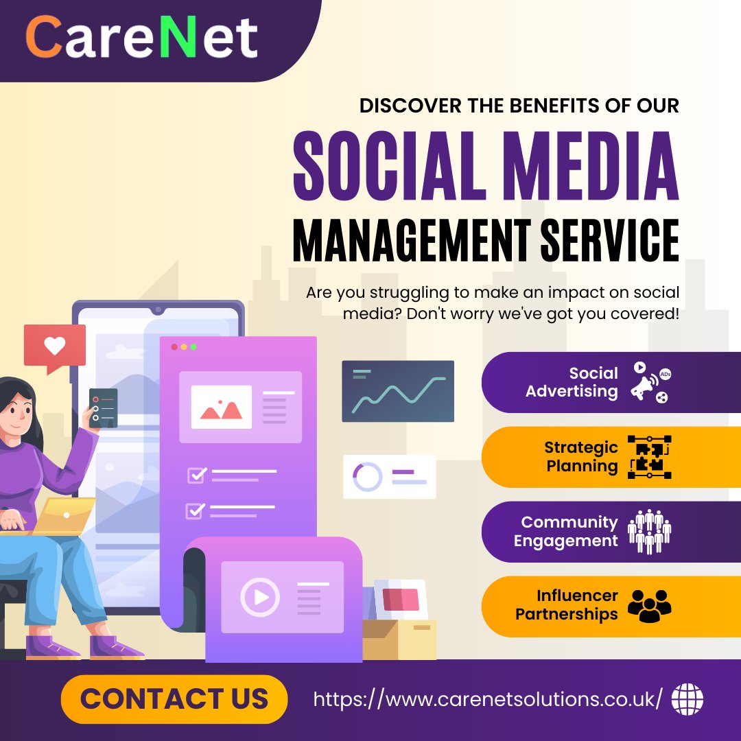 Elevate your brand’s presence with our cutting-edge social media marketing services in the UK, designed to connect, engage, and inspire your audience across platforms.
.
Connect: carenetsolutions.co.uk
.
#socialmediamarketing #socialmedia