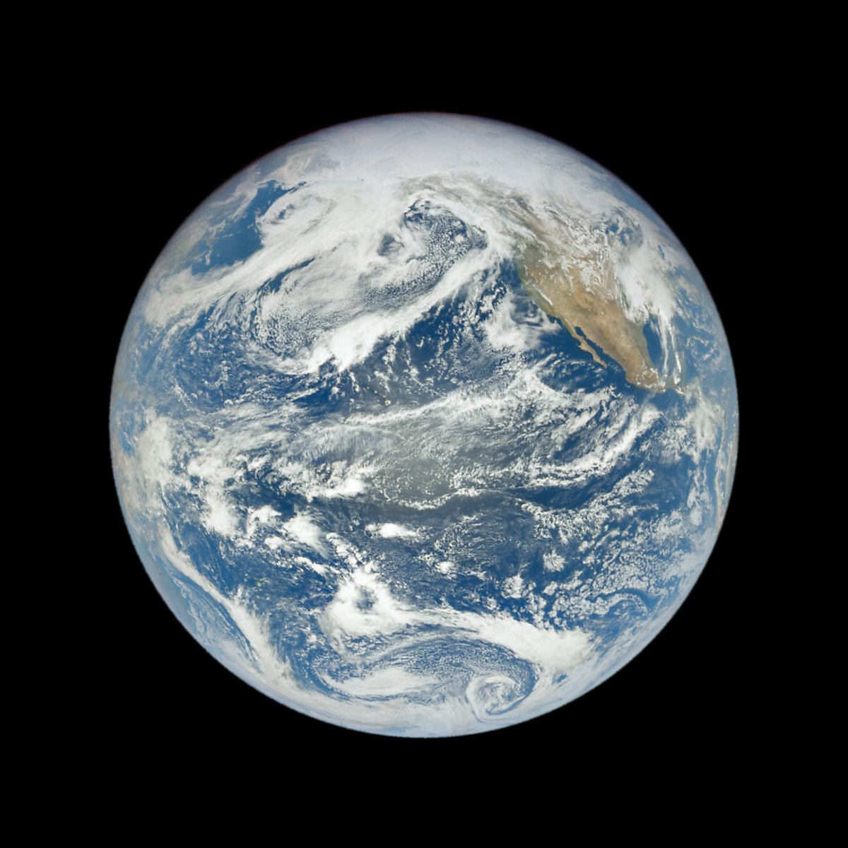 21:49 on Wednesday April 10th, over the North Pacific Ocean