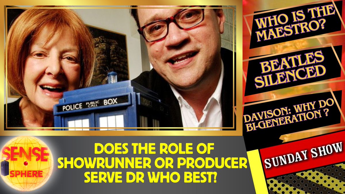 SensetheSphere's tweet photo. Sunday 7pm
Big Debate and Big News On Dr Who
Join us
https://t.co/EynYjywQtM

#DrWho #DoctorWho #whovians #whovian #scifi #russellTdavies #bbcdoctorwho #classicdoctorwho #nuwho #whoniverse #veritylambert #barryletts #JNT #chrischibnall #milliegibson #peterdavison #varadasethu https://t.co/KvYGEy2YZx