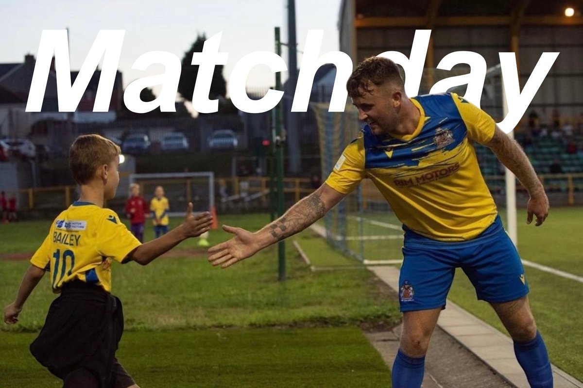 It’s a special one! Matchday 🫶

🆚 Aberystwyth Town
🏆 @CymruLeagues 
🏟️ Jenner Park
🕗 14:30pm
🎙️ Live commentary available from broradio.fm/sport
☝️ Jordan Cotterill 

#YourTownYourTeam