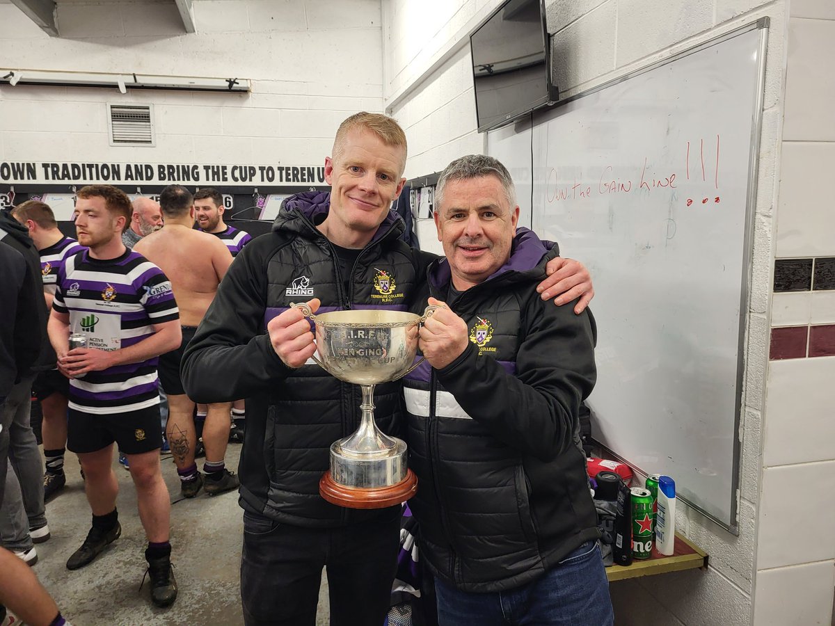 So proud of this team, <a href="/terenurerugby/">Terenure College RFC</a> J3, who won a hard fought final of the Leinster Metro League Div 5 against a very strong <a href="/RathdrumRFC/">Rathdrum Rugby Club</a> in Lakelands yesterday evening. There will be a few sore heads today, but it was well worth it.