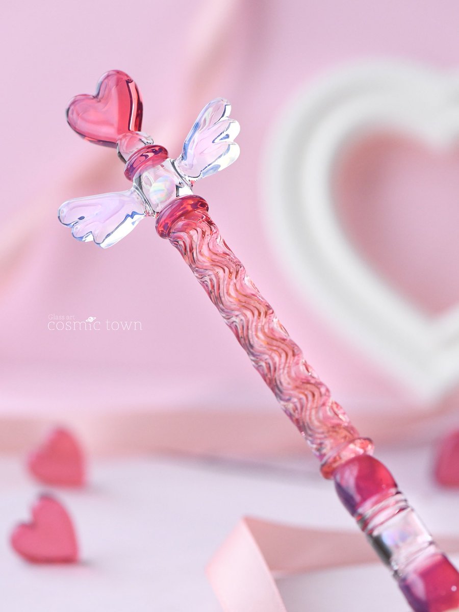 宇宙一かわいいガラスペンが出来てしまった…！