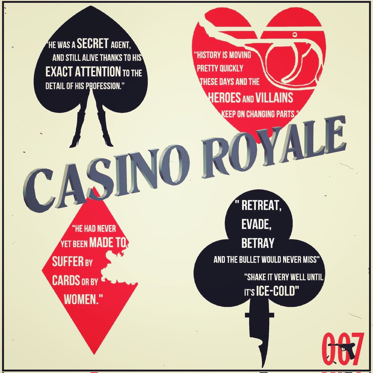 71 years ago today, CASINO ROYALE was published. As speculation about the 007th 007 puts Bond back in the crosshairs, a new novel is in the gunbarrel & the world's villains seem Cold War familiar, CASINO ROYALE's 71-year-old legacy has yet to miss its target. #JamesBond #Bond26