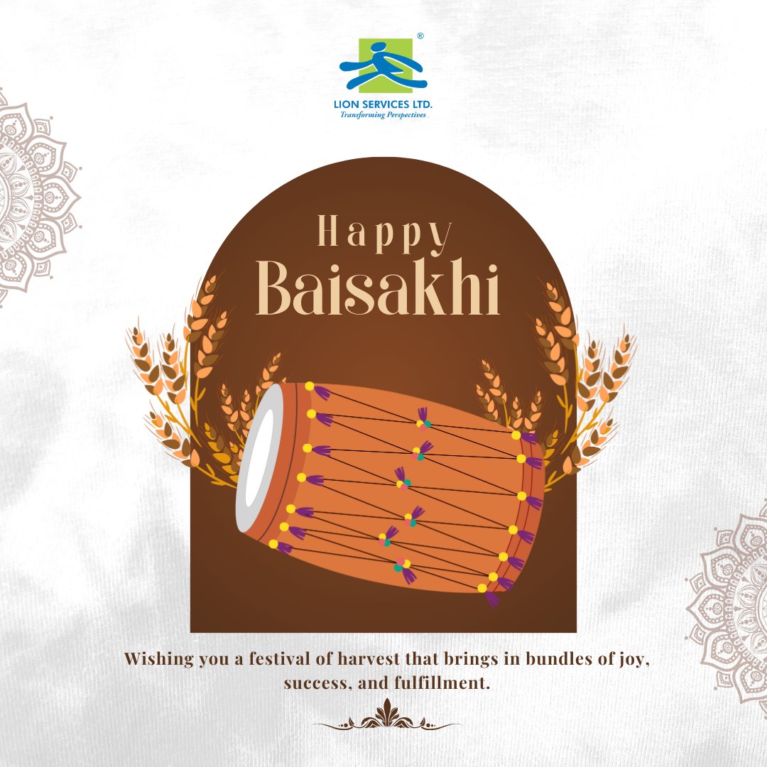 Happy Baisakhi! 🌾 Let's celebrate the vibrancy of the harvest season with joy and gratitude. May this Baisakhi bring abundant blessings, prosperity, and new beginnings to you and your loved ones. Cheers to a bountiful year ahead! 🎉🌾 #HappyBaisakhi #HarvestFestival