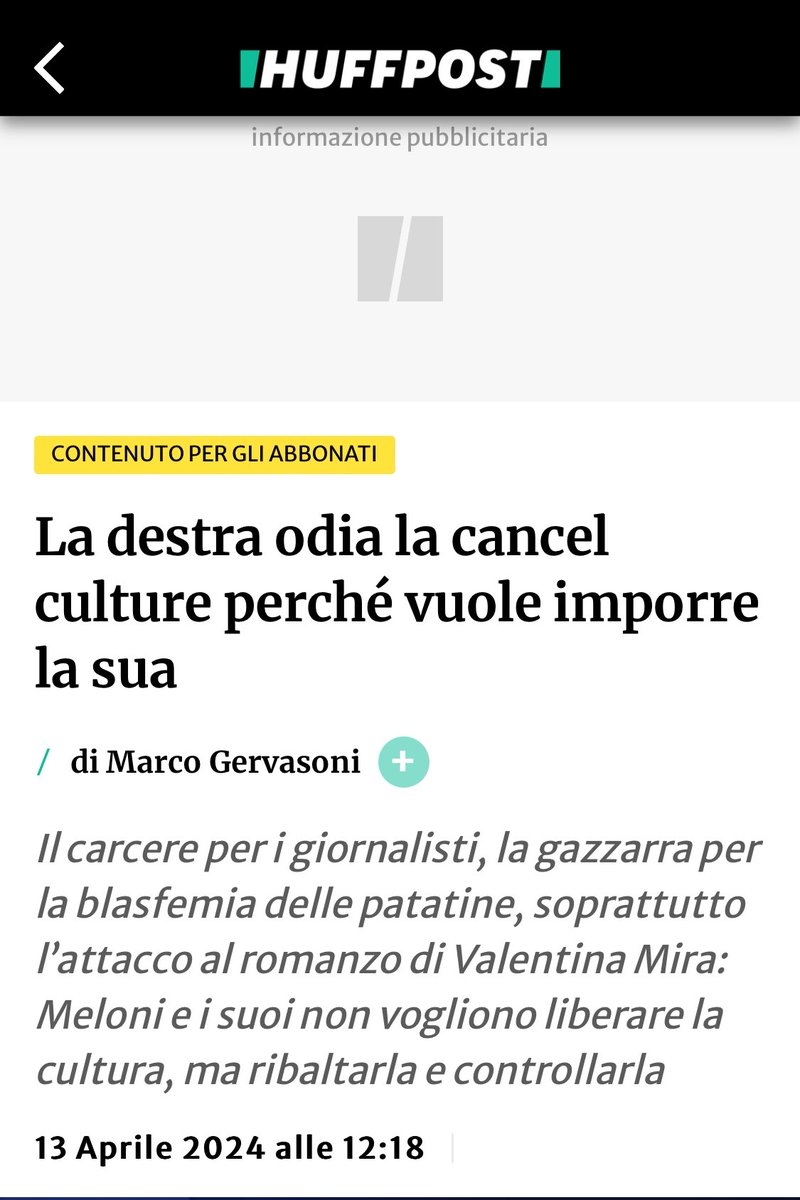 Sul caso della censura al romanzo di #ValentinaMira #AccaLarenzia