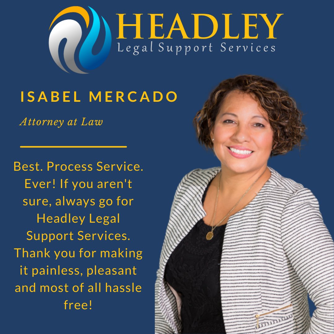 Experience Excellence, Share Success: Headley Legal Support Services! tr.ee/81N0GGjLIo #ClientAppreciation #FeedbackMatters #HeadleyLegalSupportServices #testimonials #reviews #testimony #feedback #customerservice #customerreview #customerfeedback #legalsystem #law #legal