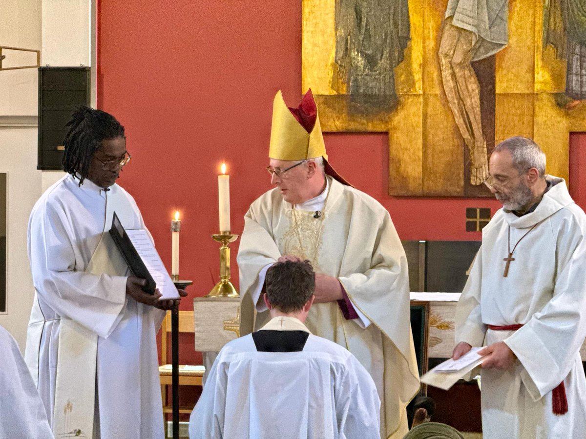 RevHHarknett's tweet photo. I'm a Vicar! 

Thankful beyond words for every single person who made Thursday evening so very joyful. 

God is good. Happy Easter. X https://t.co/FARm6o6uH6