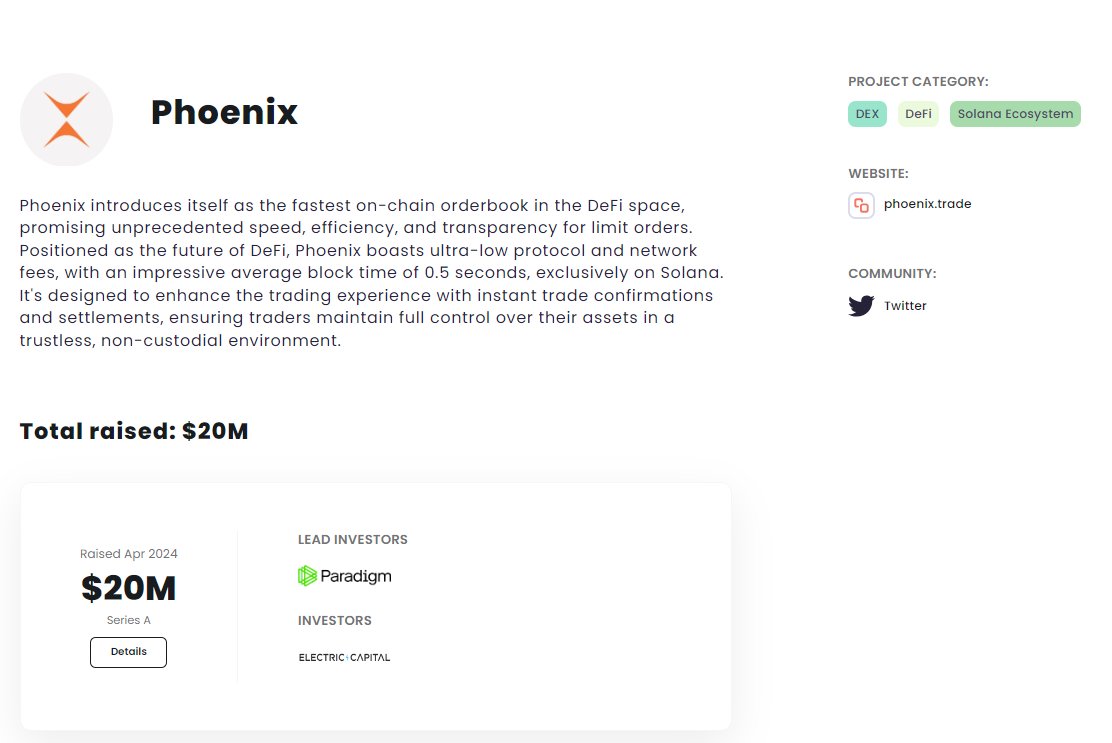 TriMai (@trimaims) on Twitter photo 🚀Săn airdrop Phoenix Trade
Dành cho những ai đã bỏ qua <a href="/Backpack/">Backpack 🎒</a>, anh em đừng nên qua <a href="/PhoenixTrade/">Phoenix 🔥🦅</a>
🧐Phoenix là decentralized spot market có order book. TVL của dự án là 11 triệu $ và được đầu tư 20 triệu USD và từ các quỹ có tiếng, Paradigm lead trong second 🚀Săn airdrop Phoenix Trade
Dành cho những ai đã bỏ qua <a href="/Backpack/">Backpack 🎒</a>, anh em đừng nên qua <a href="/PhoenixTrade/">Phoenix 🔥🦅</a>
🧐Phoenix là decentralized spot market có order book. TVL của dự án là 11 triệu $ và được đầu tư 20 triệu USD và từ các quỹ có tiếng, Paradigm lead trong second