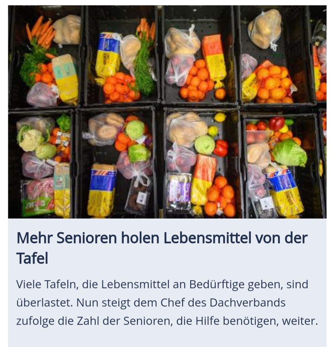 🤮🤮Danke besch**** Ampel @die_regierung  @Bundeskanzler @OlafScholz @spdde @c_lindner @fdp @BMWK @BMFSFJ @AfD @Tafel_DE @HolgerEwald1 #Altersarmut #Kinderarmut #Tafeln