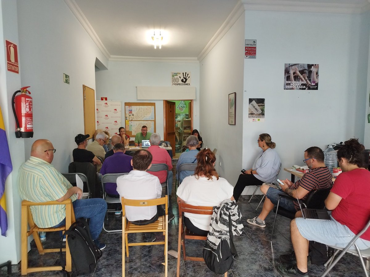 Comienza la Asamblea Nacional de Canarias. #Debate #Asamblea #IUC