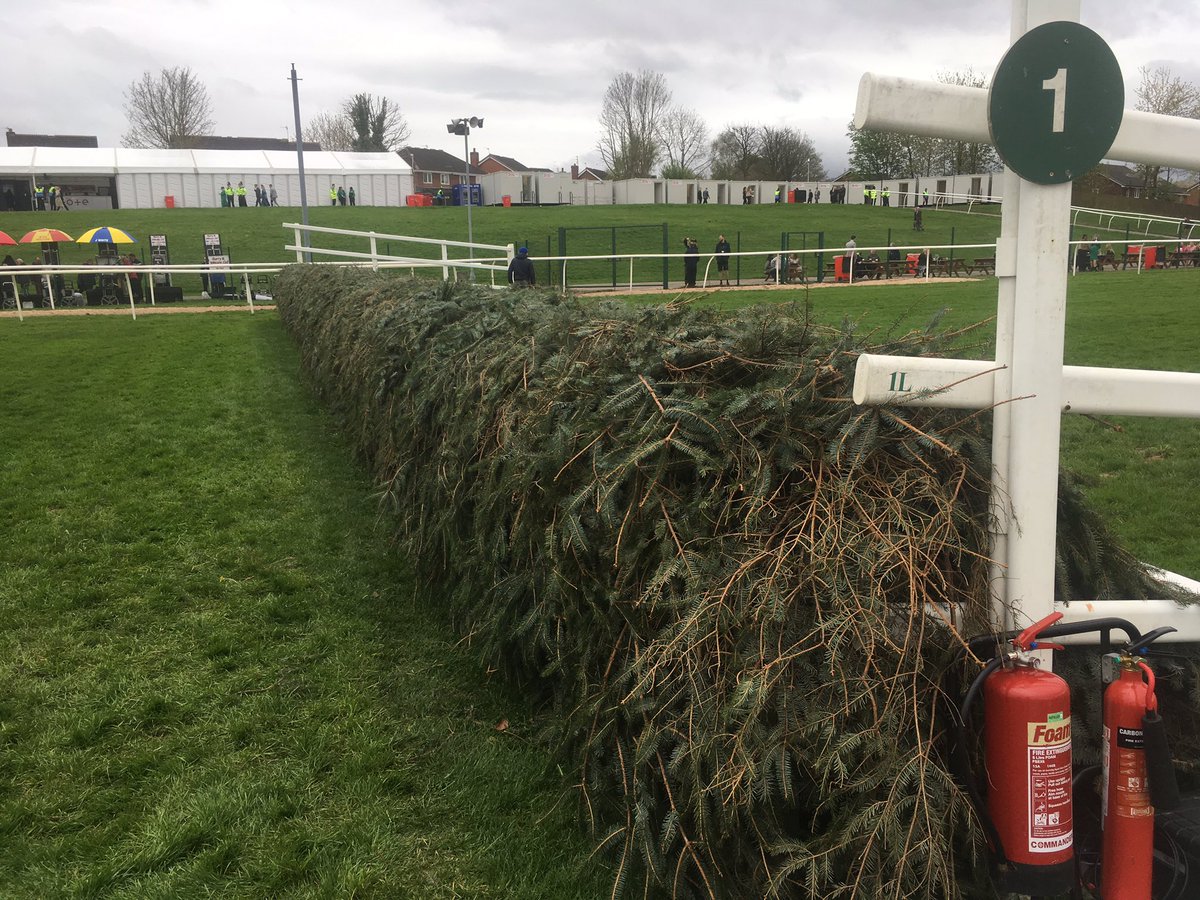 A few minutes after 4pm today 34 horses will be trying to get over this safely-the first fence in the #GrandNational @AintreeRaces. As to who’s likely to win, do check out my Intelligent Punter’s Guide! (see previous tweets).