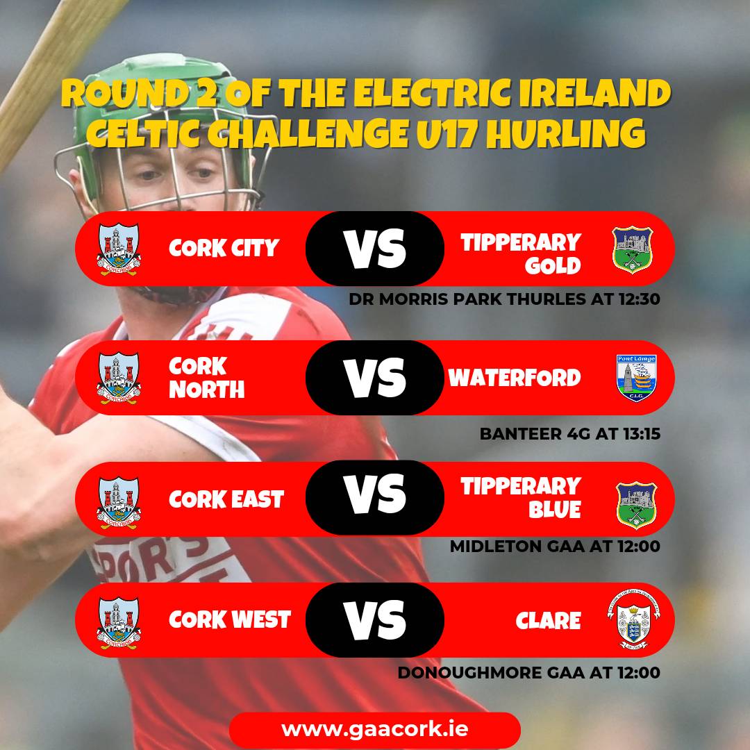 This weekend marks the action-packed Round 2 of the Electric Ireland Celtic Challenge U17 competition.