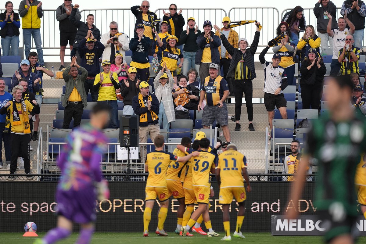 Thank you to our amazing Mariners Family for the incredible travelling support today! One of a kind! 💛💙 #CCMFC #TakeUsToTheTop