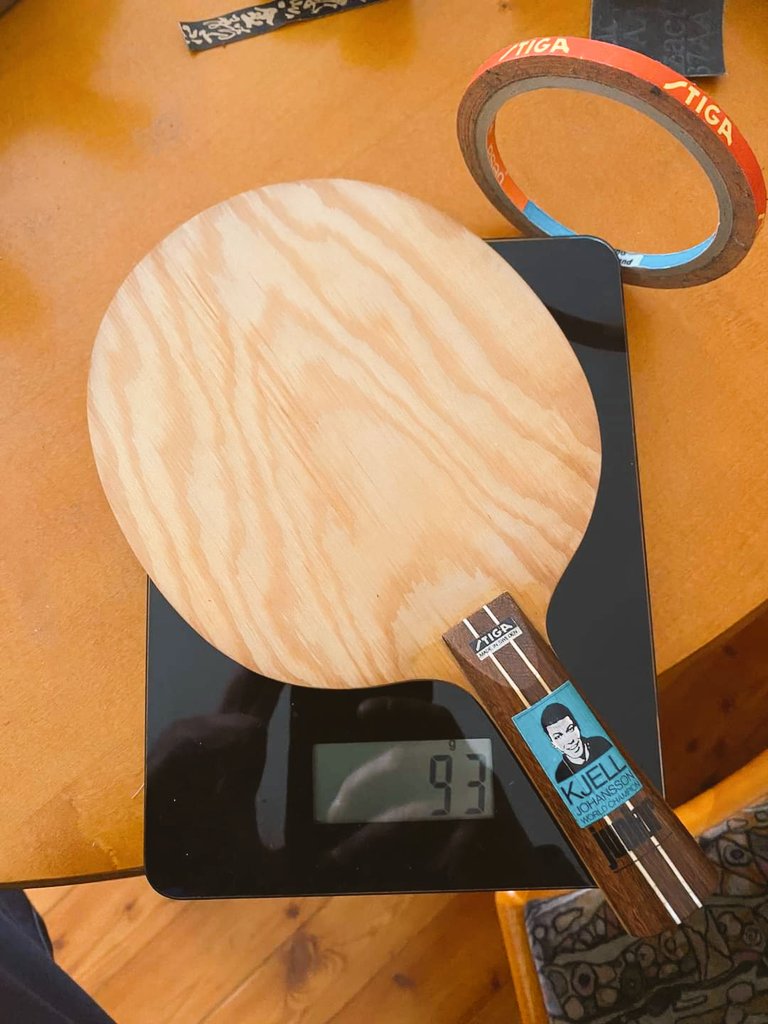A very nice'n'rare Stiga Kjell Johansson blade for celebrating 6k+ community members! 🥳🫶🏓👉
facebook.com/share/p/UeRmFU…