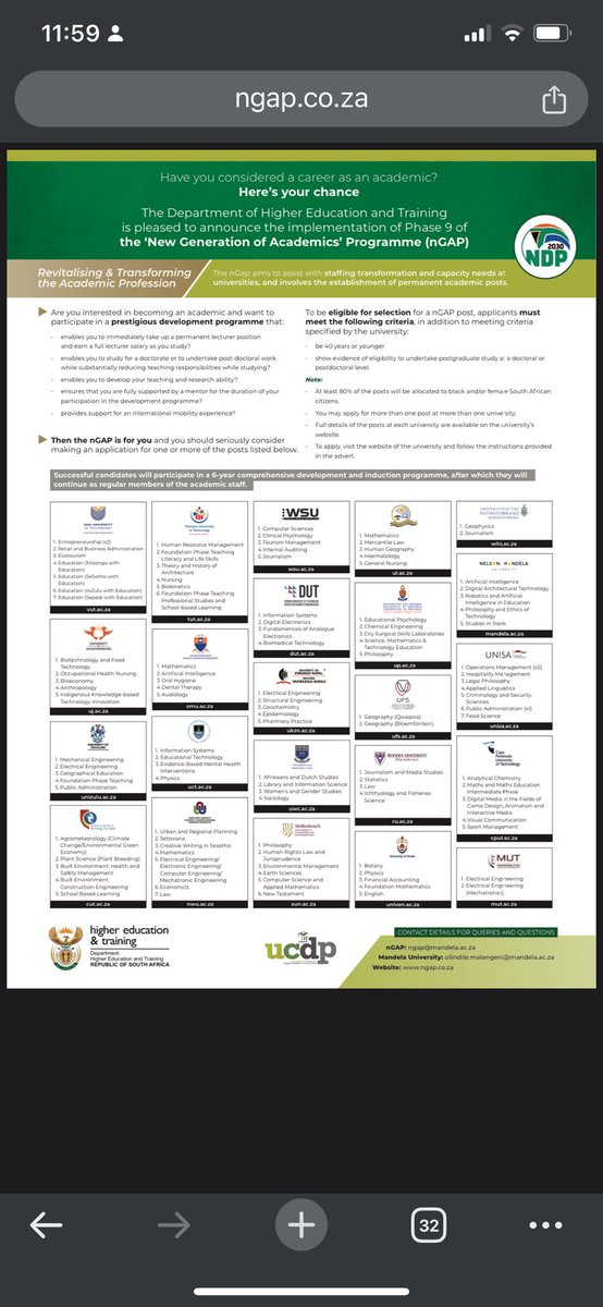 Incredibly proud to announce that the <a href="/Journ_SA/">Wits Centre for Journalism</a> has been awarded a New Generation of Academics Programme (nGAP) post from the <a href="/HigherEduGovZA/">HigherEducationZA</a> for a permanent appointment at Assoc Lect/Lecturer level.

Please look out for the ad which will be out by next week. 

#JournalismMatters