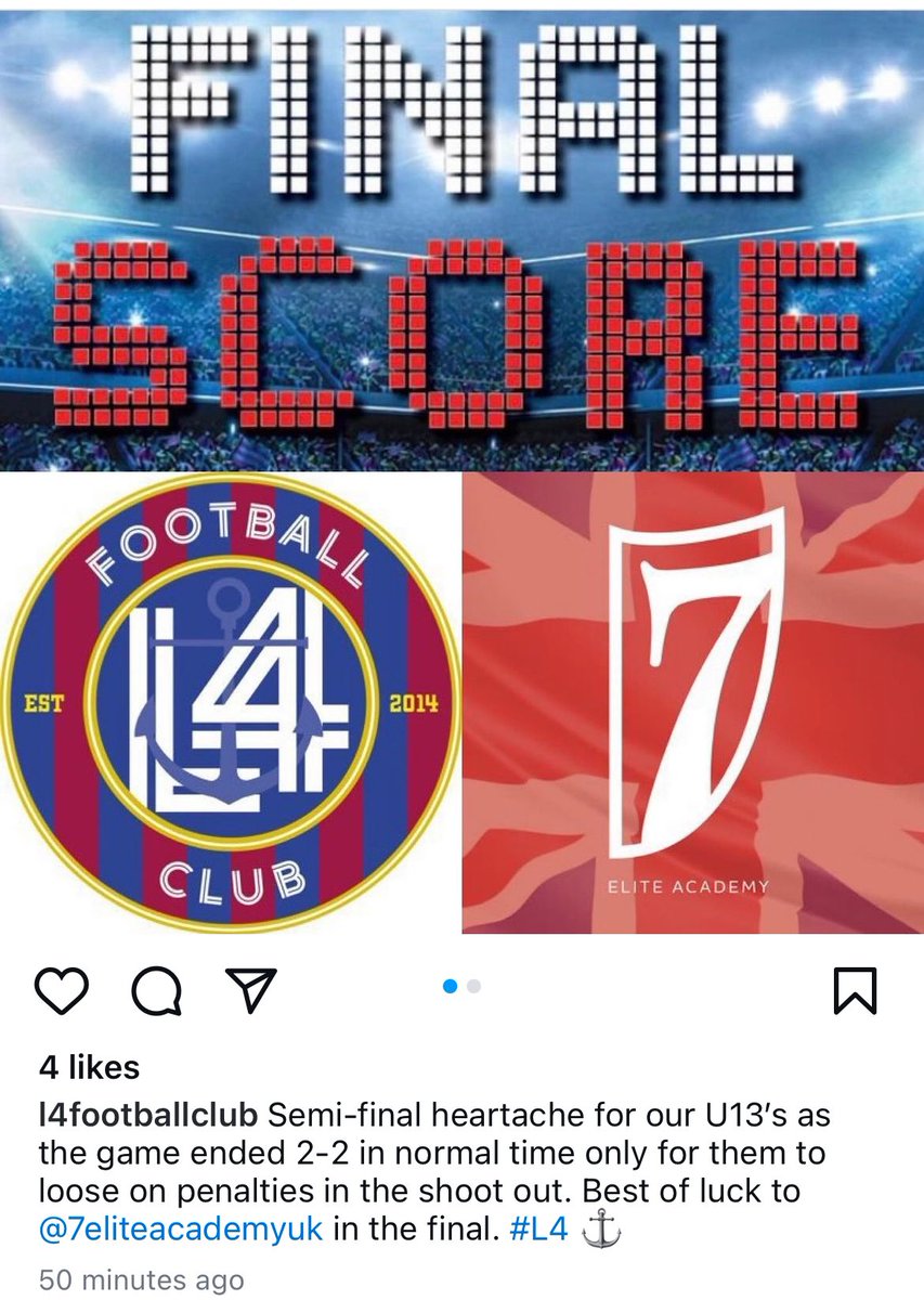 L4jfc u14’s 24/25 tweet media
