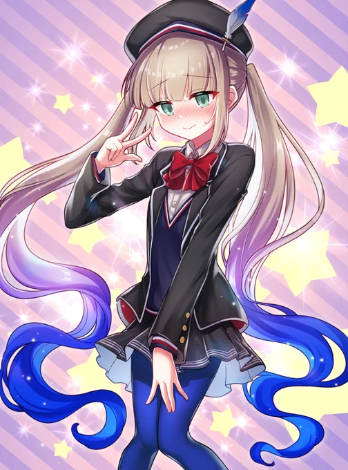 学パロ特異点で女装してアイドル活動をすることになった鳥飛 音萌(とりとん ねも)ちゃん(藤丸Pプロデュース)#FGO 