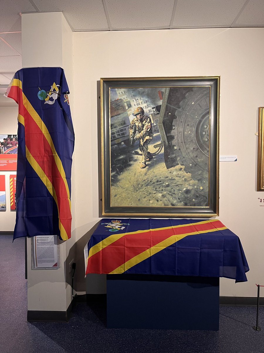 An exciting day ahead as we open a new display for the Corps’ highest ever gallantry award! Join us later to watch the unveiling. Made possible with @HeritageFundUK thanks to #NationalLottery players and @ace_national / @V_and_A Purchase Grant Fund