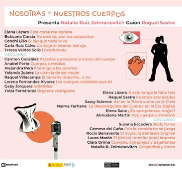 Esto está siendo un auténtico espectáculo por la calidad de las ponentes, de las charlas y de su contenido.❤️❤️❤️

Si no estáis en Cordoba, pasaos por favor por el YouTube de <a href="/CordobaCiencia/">UCCi Córdoba</a> 

#LasQueCuentanLaCiencia