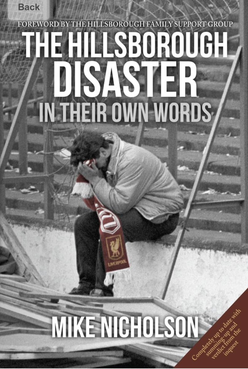 <a href="/Awaydays23/">FootballAwaydays</a> Thanks a million to all the Leeds fans who came forward to help with the writing of my book. After an article in the Yorkshire Evening Post, I received hundreds of emails telling me how awful the central pens were that day. I hope I replied to everybody 1-2-1 as well.  #rip