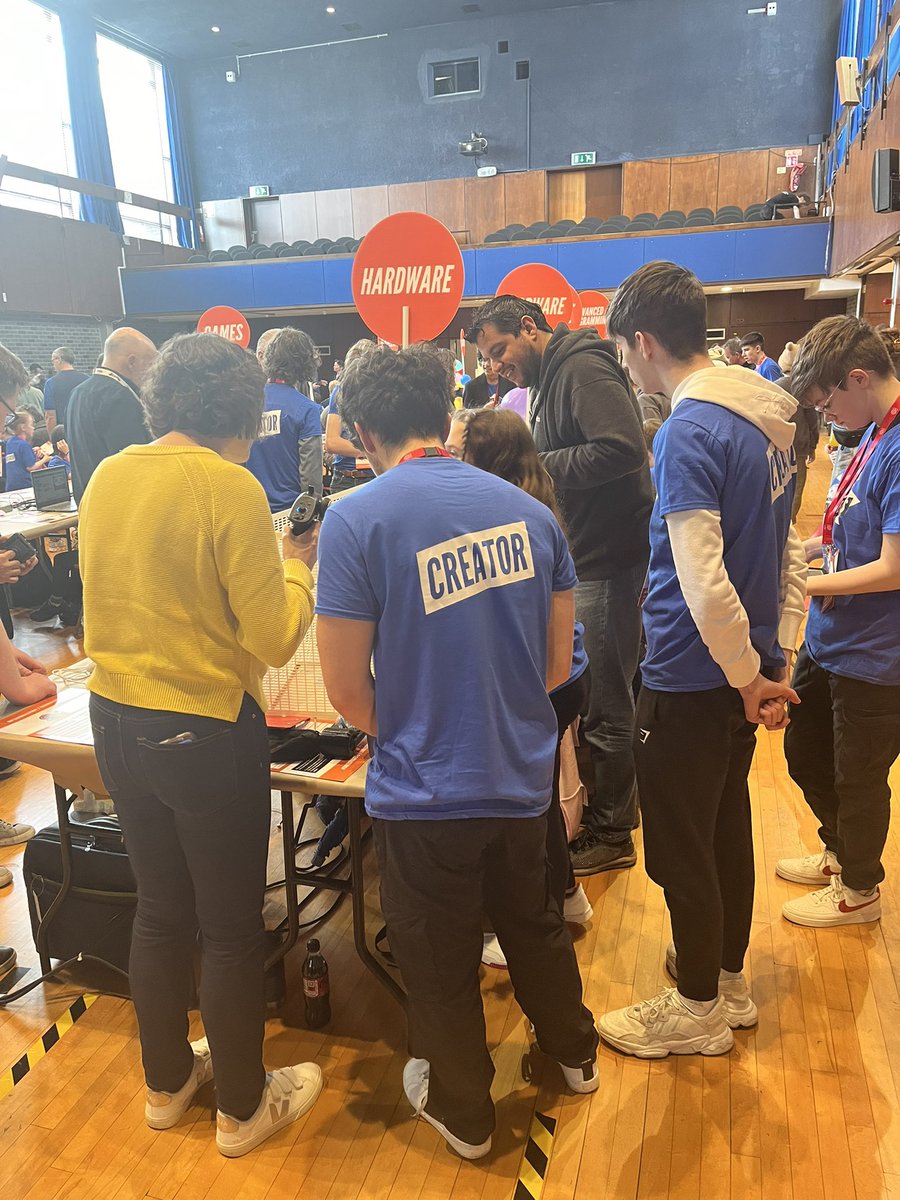 CoolestProjects's tweet image. The young creators are showcasing their projects to our VIP judges 🌟
With a wealth of experience and expertise, the judges are here to inspire and guide the next generation of tech innovators.
#CoolestProjectsIreland #TechShowcase #Dublin