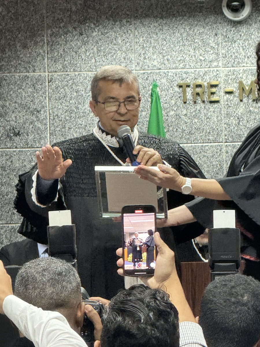 contato_mega's tweet image. Posse novo Presidente TRE do Maranhão Desembargador Dr José Gonçalo Filho