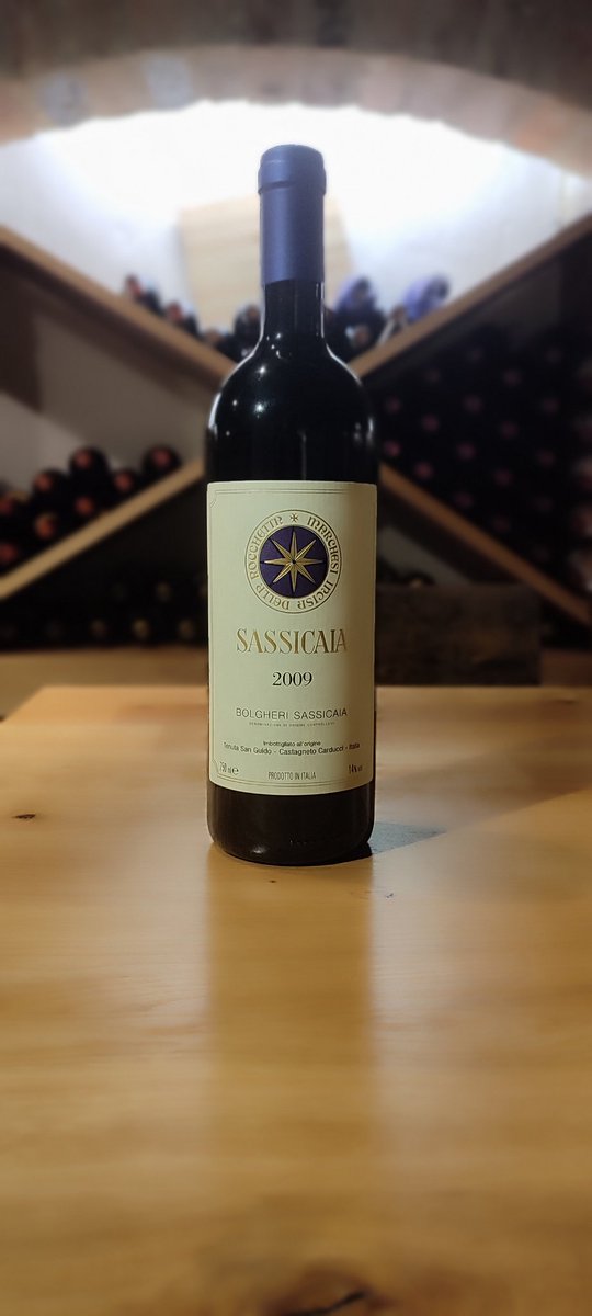 Just arrived in store! Limited stock available. Order online or pop in! #sassicaia