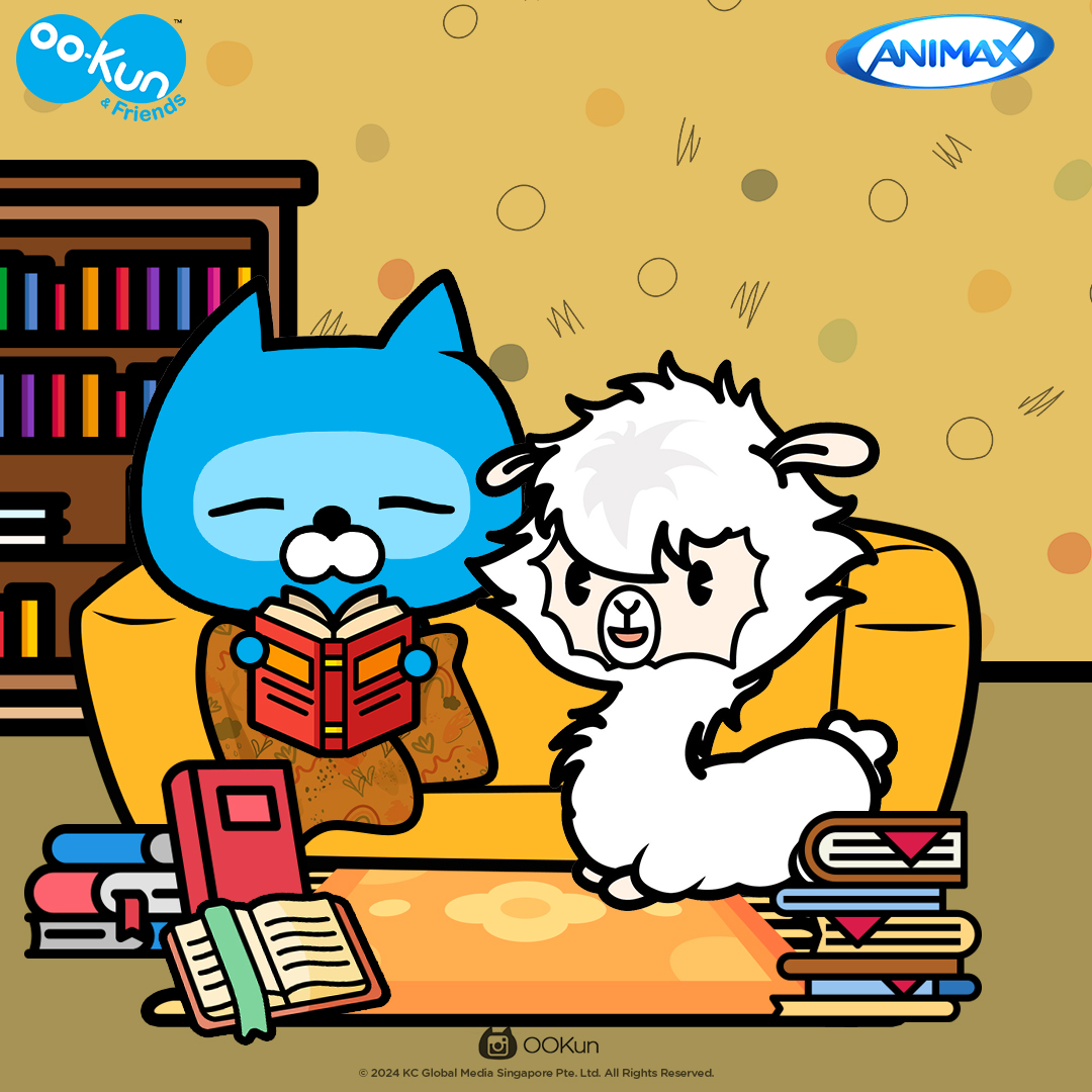 animaxasiatv's tweet photo. Curling up with a good book is great, but with a friend? Even better! Tag the one you're sharing stories with! 🛋️📖

#OOKun #BookClub https://t.co/yYx0urPzi4