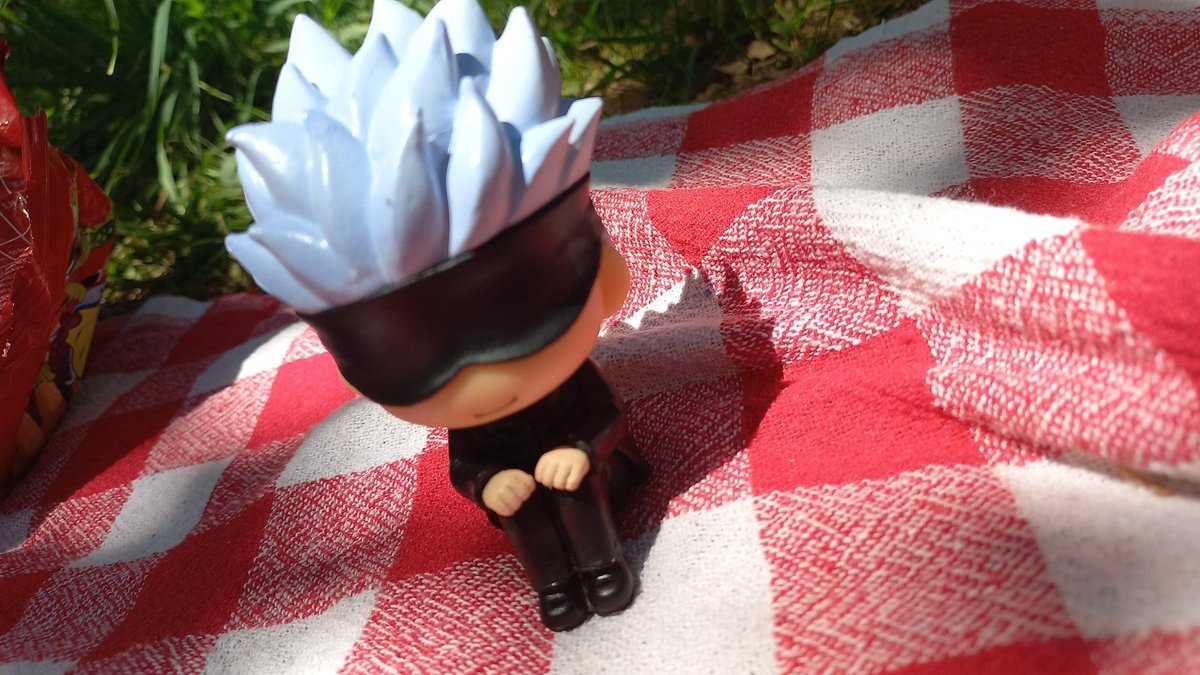 took gojo out on a picnic 🌷