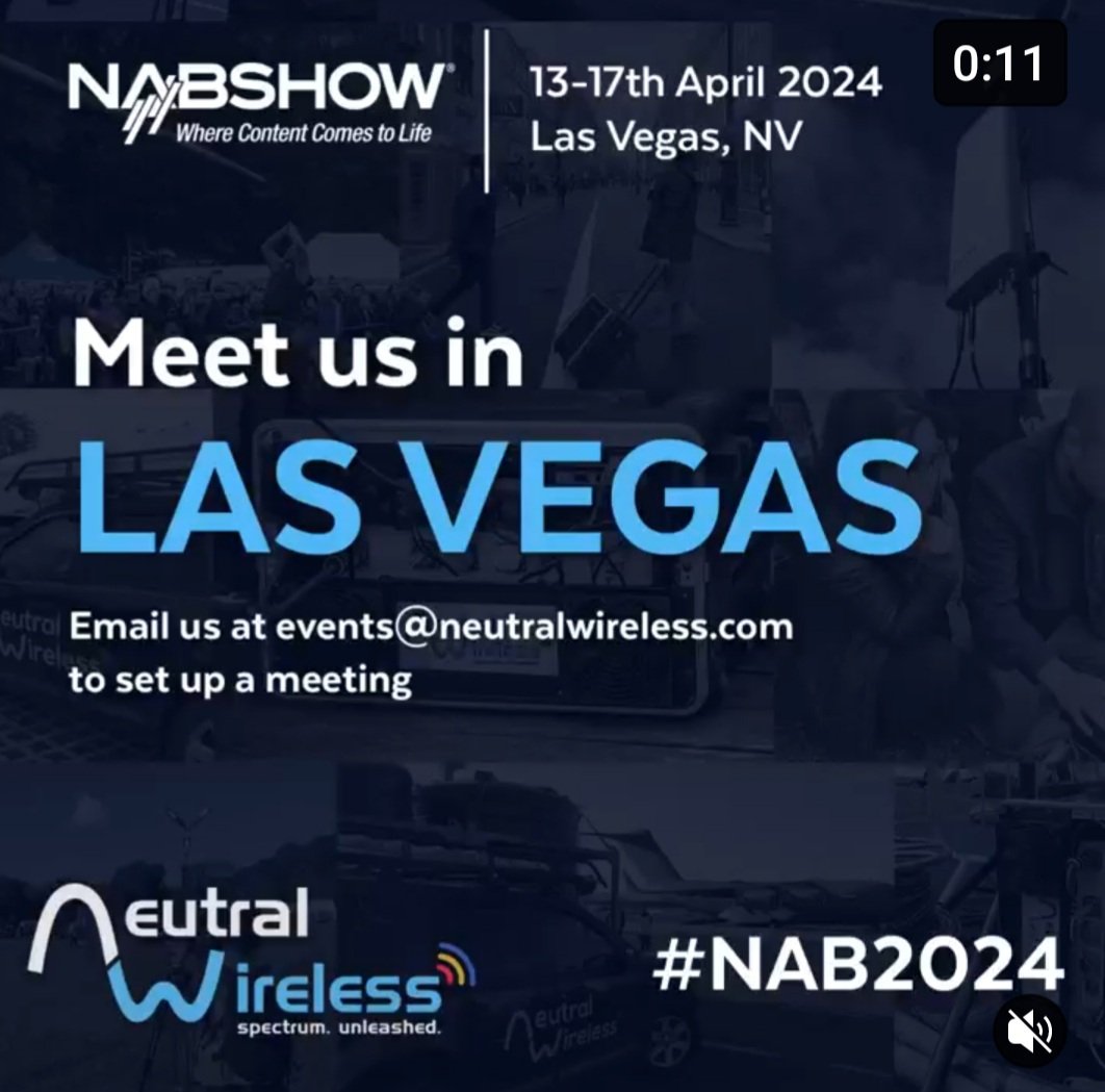 Catch us in Las Vegas from 14 to 17 April at the <a href="/NABShow/">NAB Show</a>. See our latest shared spectrum SDR private 5G solution for the 2GHz Broadcast Aux Service 2GHz band on the <a href="/AMD/">AMD</a> stand SL9099. <a href="/_UKTIN/">UKTIN</a> <a href="/TFSUK/">Tradefair</a> <a href="/ScotDevInt/">Scottish Development International</a> <a href="/scot5gcentre/">The Scotland 5G Centre</a> <a href="/amarisoft/">amarisoft</a> <a href="/AW2SRF/">AW2S</a>