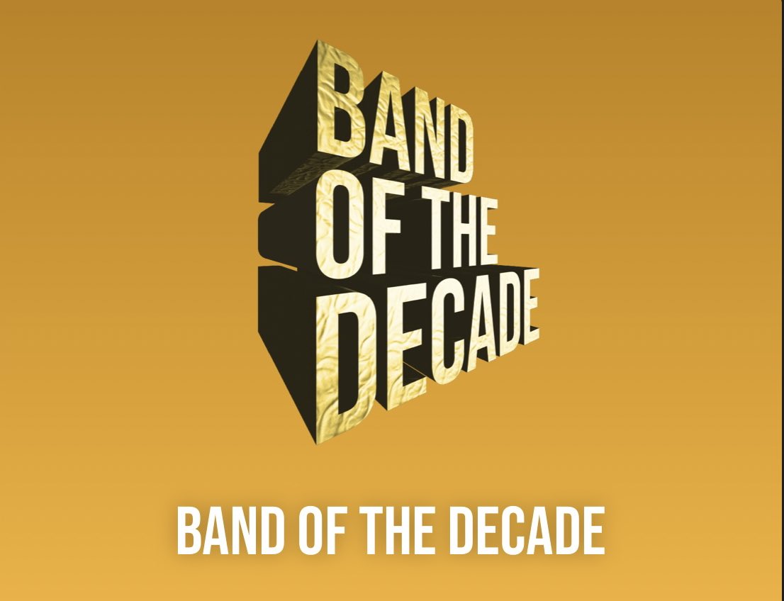 On Monday’s rockshow we continue the hunt for Band of the Decade. April is month 3 and on Monday we look at the albums of the month, from our Bands of the Year. A journey through time x