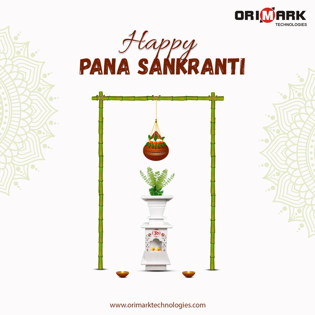 Wishing you a radiant Pana Sankranti from Orimark Technologies!

#PanaSankranti  #OrimarkTechnologies #HarvestSeason #NewBeginnings #Prosperity #FamilyCelebration #JoyfulMoments