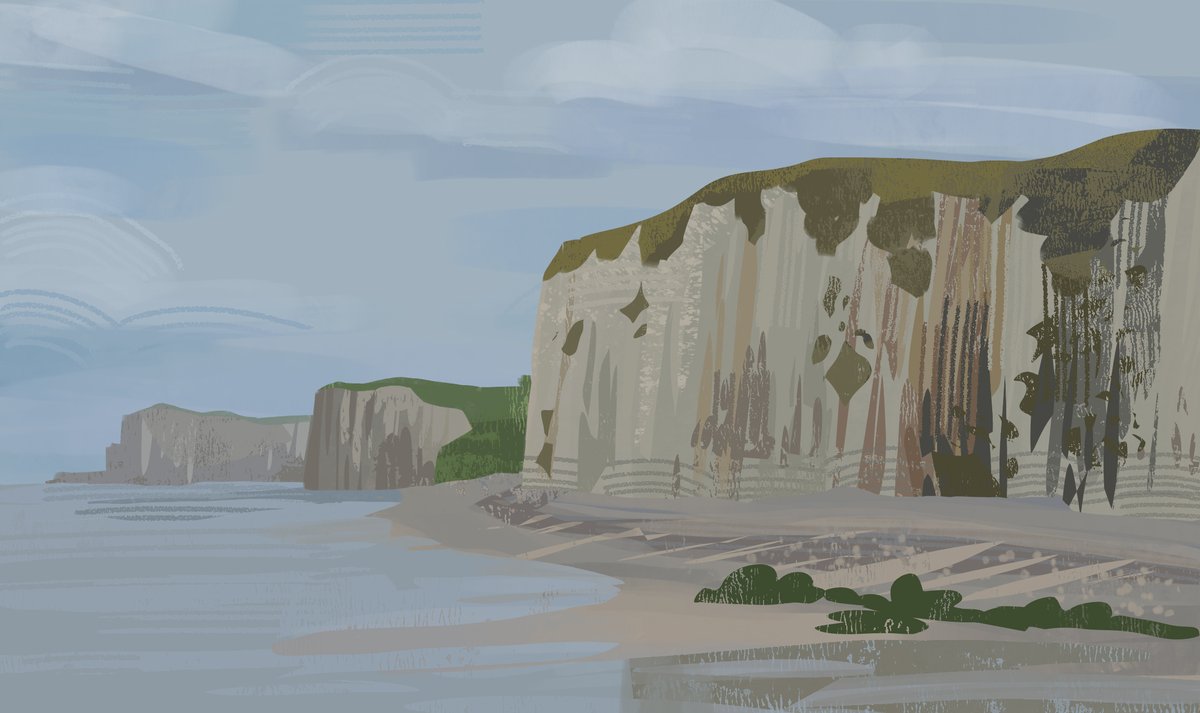 careously's tweet image. cloudy days at the sea
#pleinairpril #pleinairpril2024