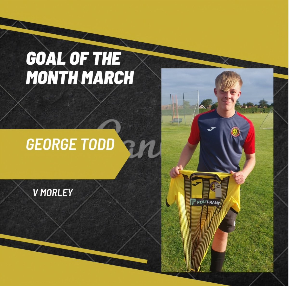 With a superb top corner effort against Morley , goal of the month goes to George 👏 @LeeTodd76